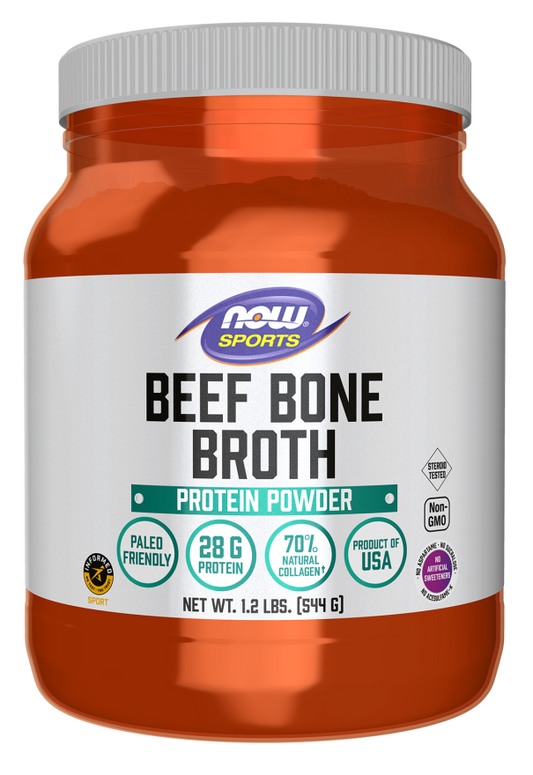 Now foods complément alimentaire bouillon d’os collagène 28 g