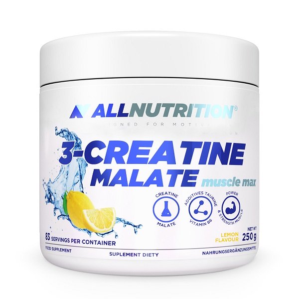 Allnutrition complément alimentaire 3-creatine malate citron 250 g