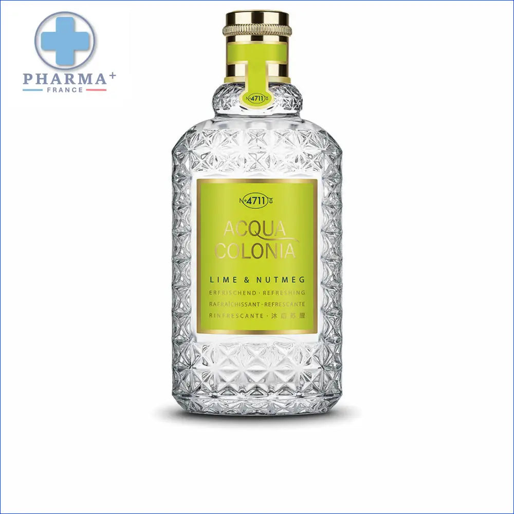 Bouteille de cologne 4711 unisexe lime et noix de muscade, groupe Nobélis Sasu