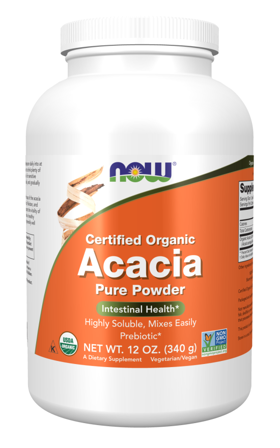Poudre pure d’acacia fibres solubles douces santé intestinale 250 g