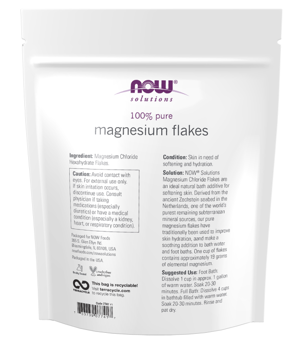 Flocons de magnésium bain relaxant 1 sachet fond marin