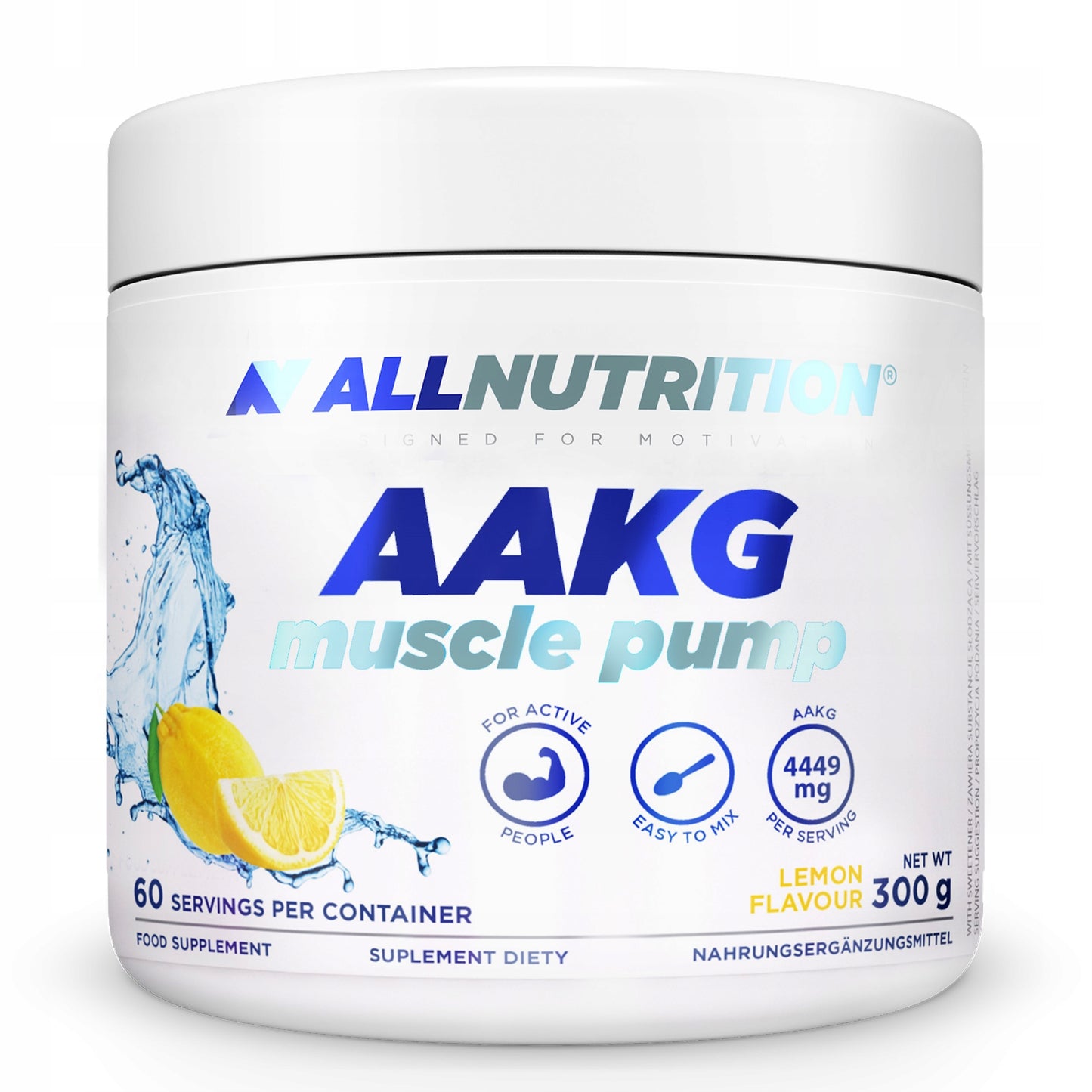 Allnutrition complément alimentaire muscle pump citron 250 g