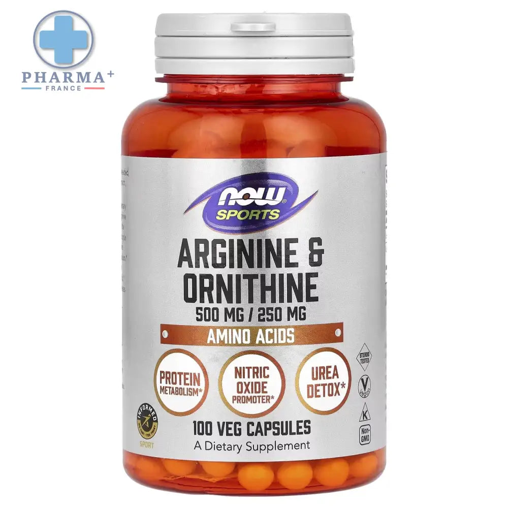 Arginine & Ornithine – NOW Foods