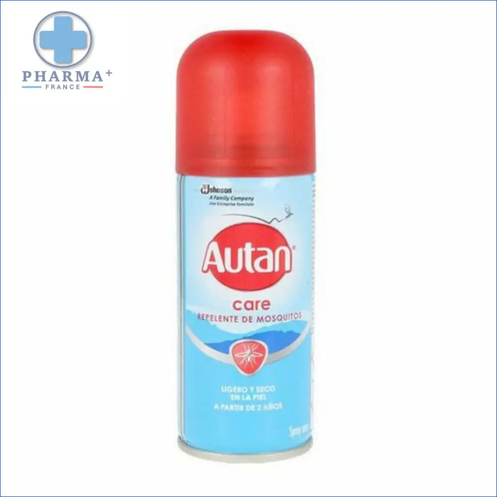 Spray autan groupe nobélis sasu, aérosol bleu clair, répulsif moustiques, 1 unité