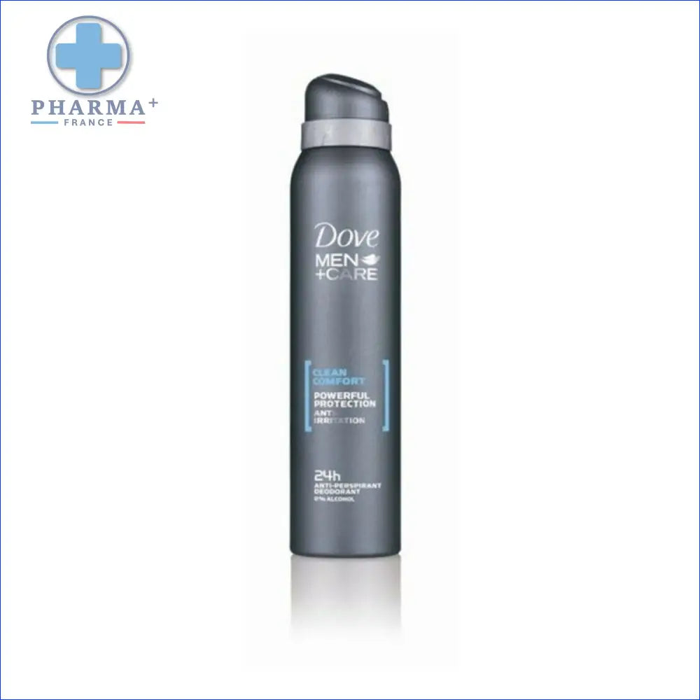 Aérosol Dove Men+Care déodorant homme clean confort, groupe Nobélis, gris foncé
