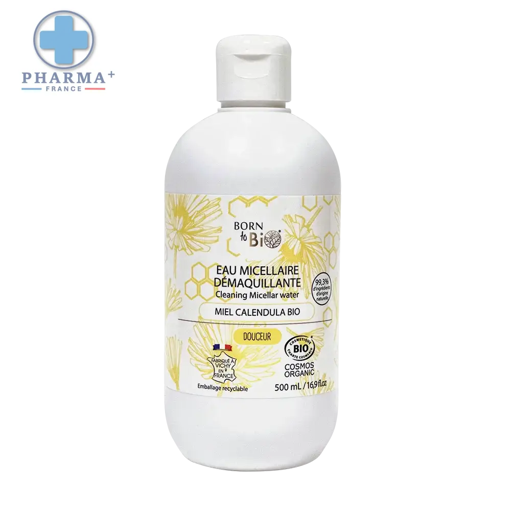 Eau Micellaire Démaquillante Miel Calendula - Certifiée Bio-3