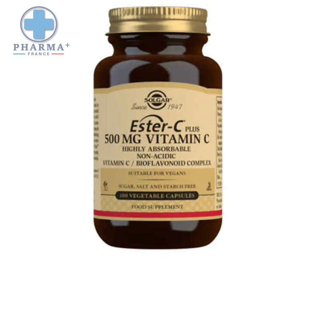 Ester-C Plus Vitamin C Solgar C Plus 100 Units-0