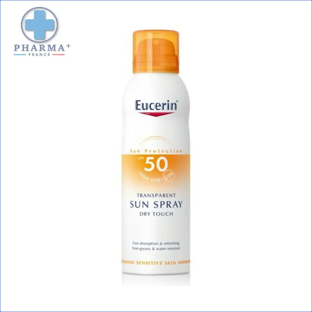 Eucerin spray solaire protection sensible SPF 50 groupe nobélis sasu, 200 ml