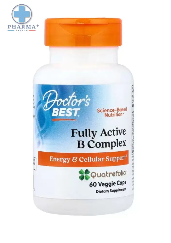 Fully Active B-Complexe avec Quatrefolic – Doctor's Best