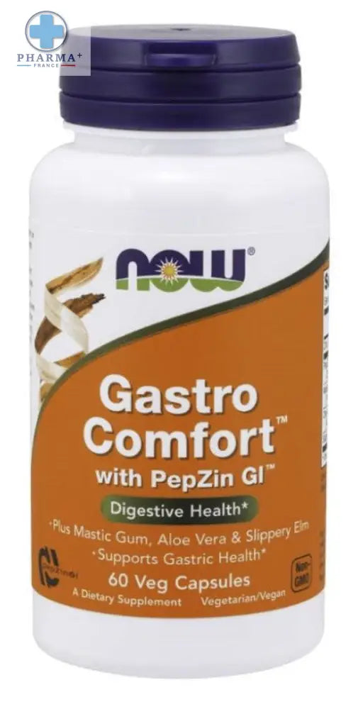 Gastro Comfort avec PepZin GI – NOW Foods