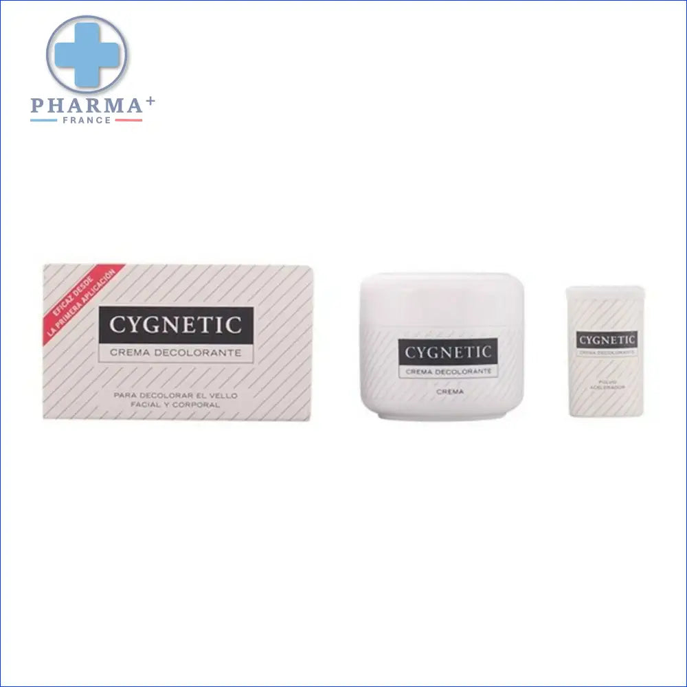 Kit décolorant cheveux et corps Groupe Nobélis Soin Personnel Cygnetic, poudre et crèmes