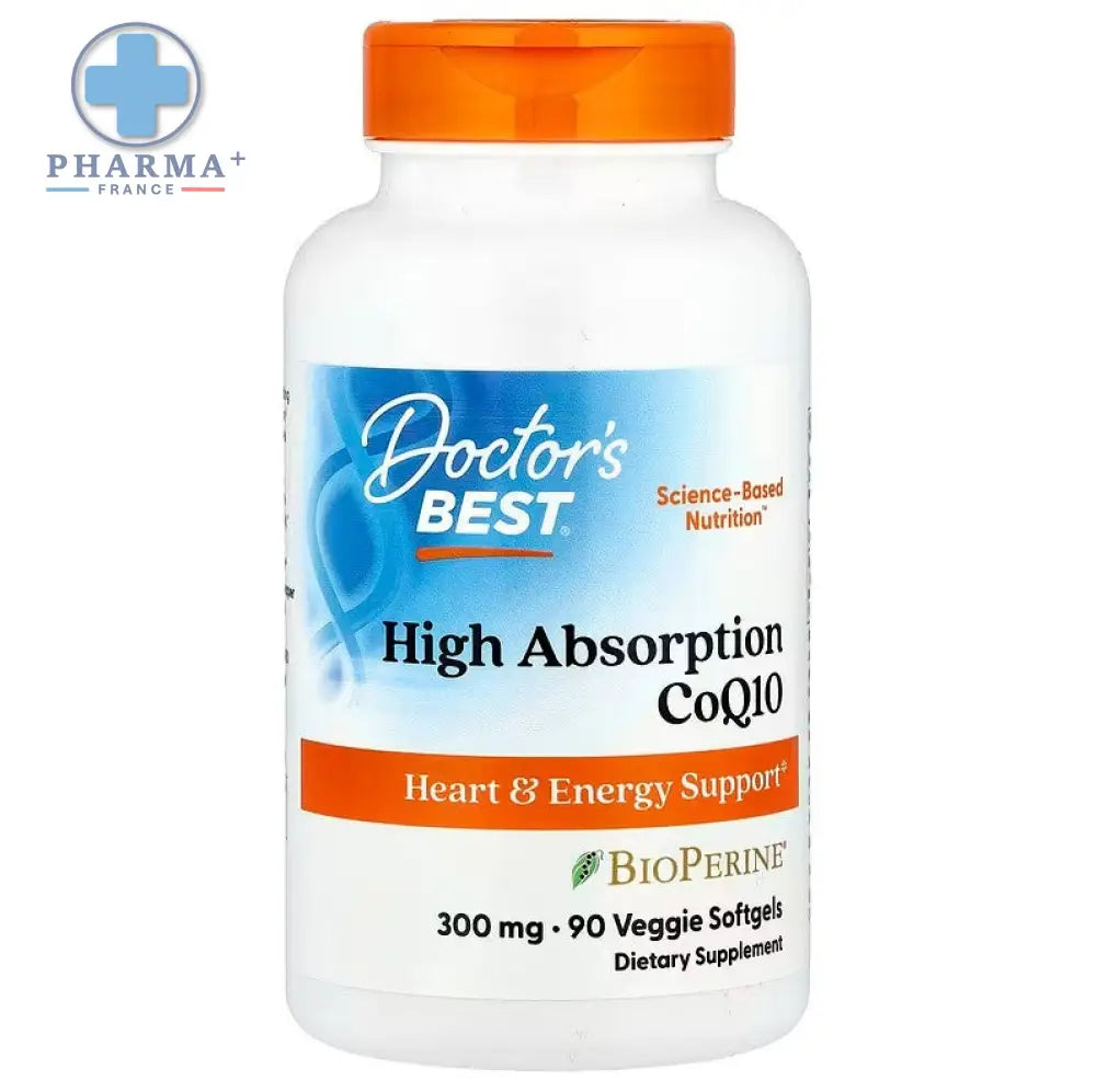 Haute Absorption CoQ10 avec BioPerine – Doctor's Best