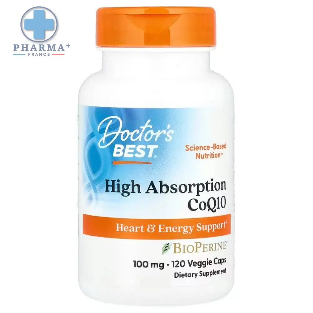 Haute Absorption CoQ10 avec BioPerine – Doctor's Best