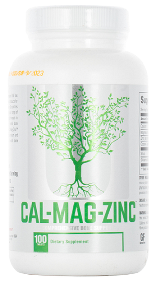 Universal Nutrition Cal Mag Zinc – 100 tabs