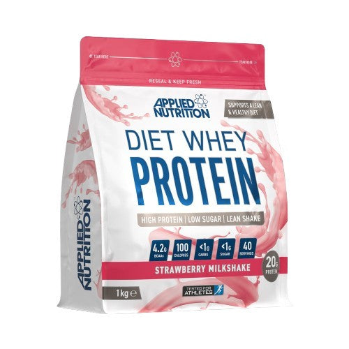 Applied Nutrition Diet Whey, Strawberry Milkshake (EAN 5056555205433) - 1000g – Nutrition Sportive Protéinée