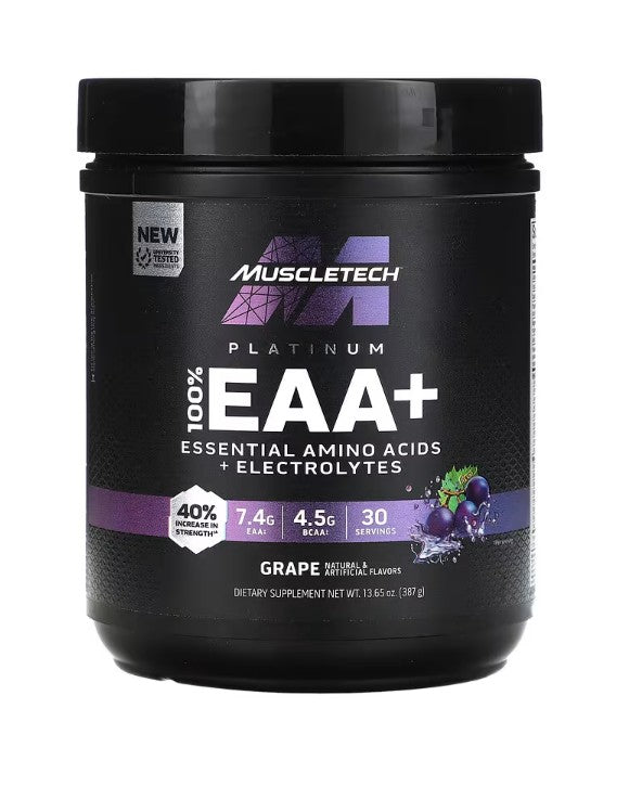 MuscleTech Platinum 100% EAA+ – Grape – 387g