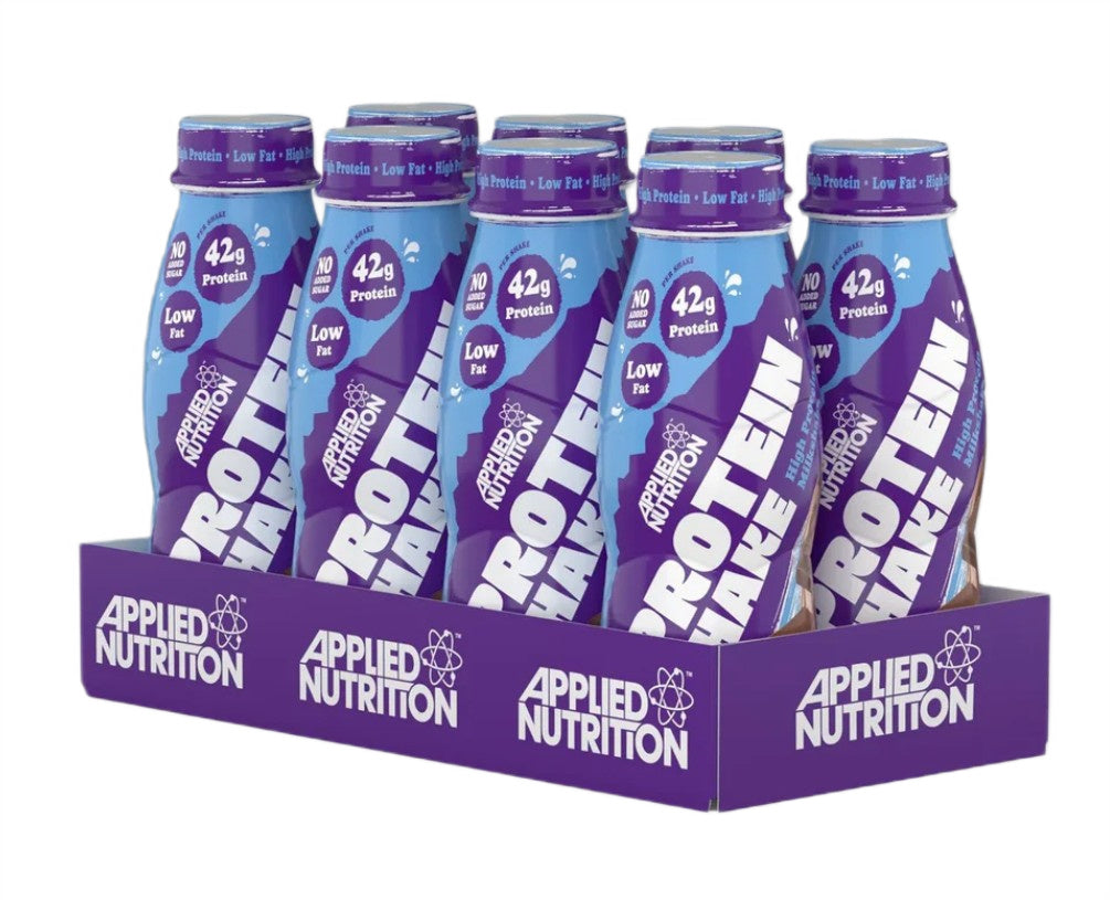 Applied Nutrition High protéine Shake, Double Chocolate (EAN 05056555200483) - 8 x 500 ml – Nutrition Sportive Protéinée