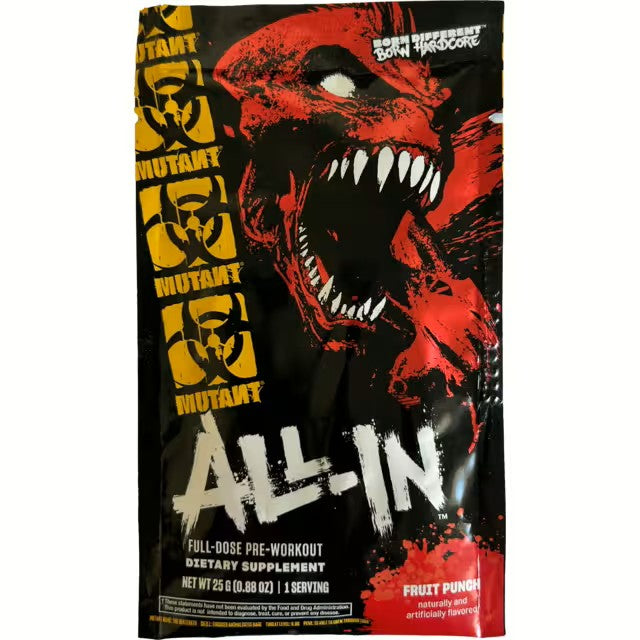 Mutant ALL-IN – Fruit Punch – 25g (1 serving)