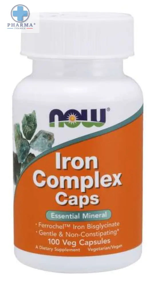 Iron Complexe Gélules – NOW Foods