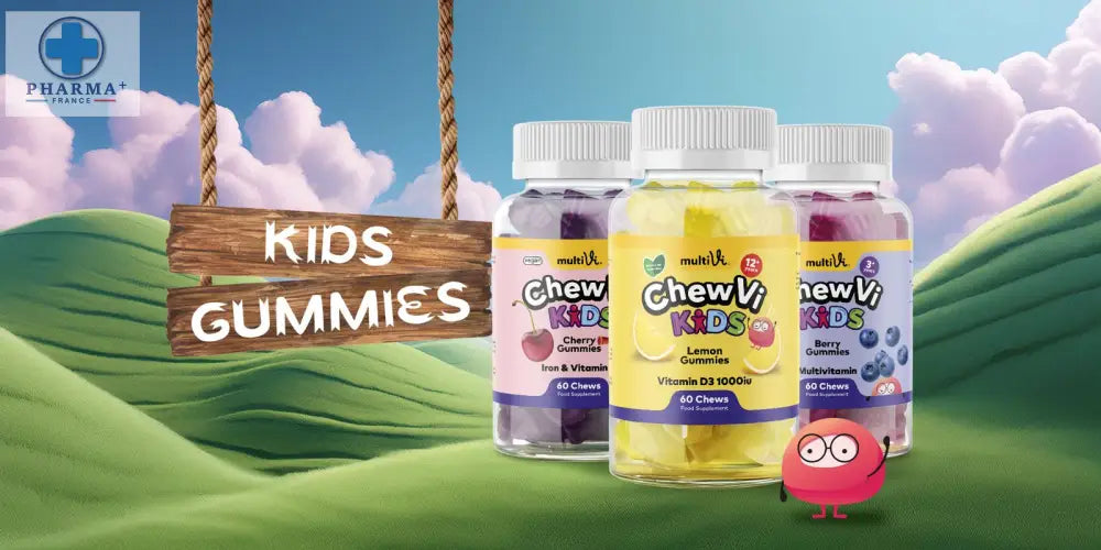 Iron & Vitamin C Gummies - Cherry Flavour (For Kids)-3