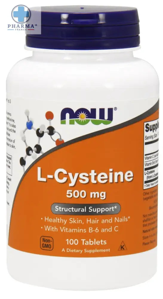 L-Cysteine 100 tabs – NOW Foods