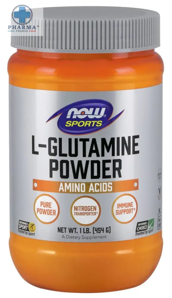 L-Glutamine 454g – NOW Foods