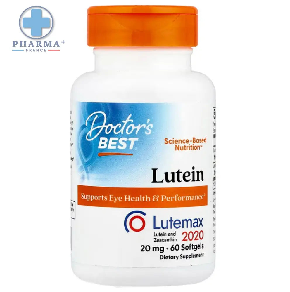 Lutein avec Lutemax – Doctor's Best