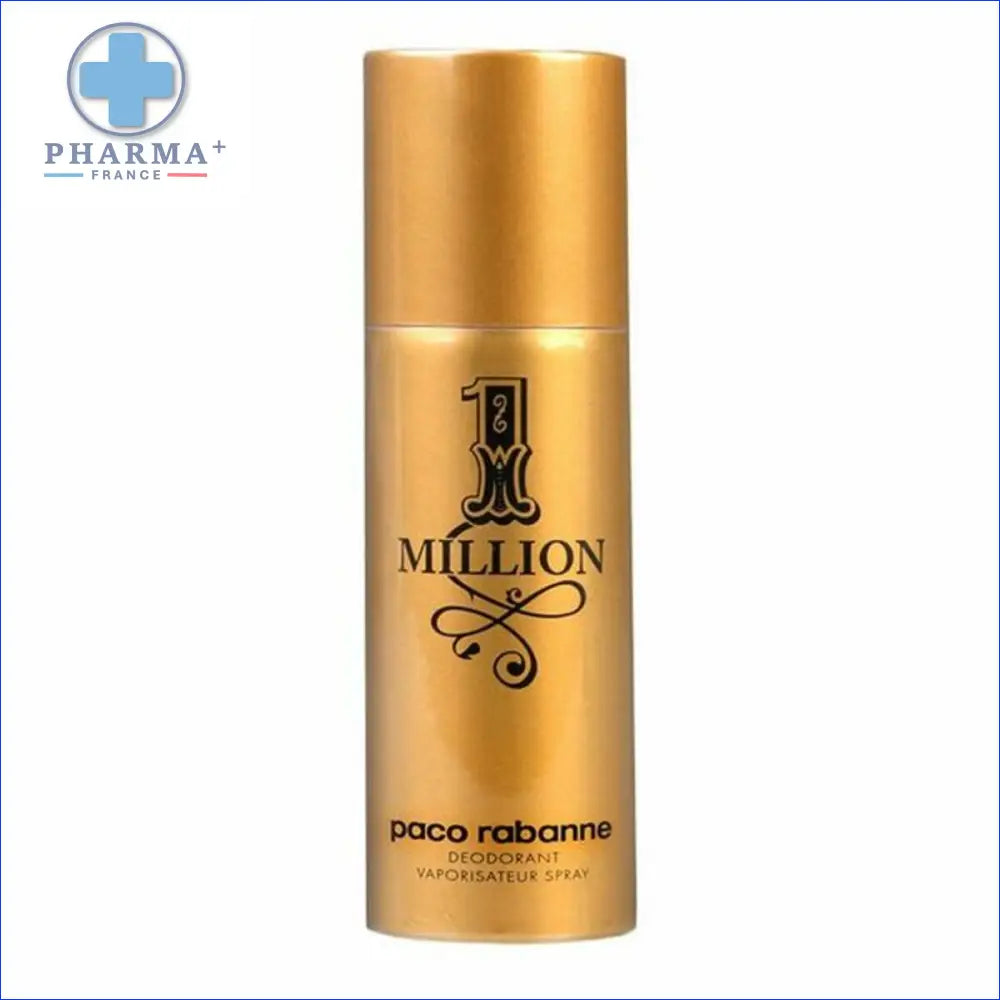 Spray déodorant Paco Rabanne 1 Million Gold groupe Nobélis Sasu 150 ml