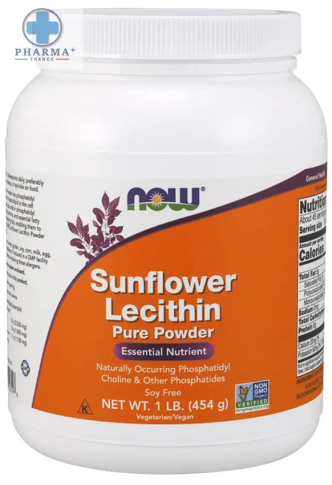 Sunflower Lecithin 454g – NOW Foods