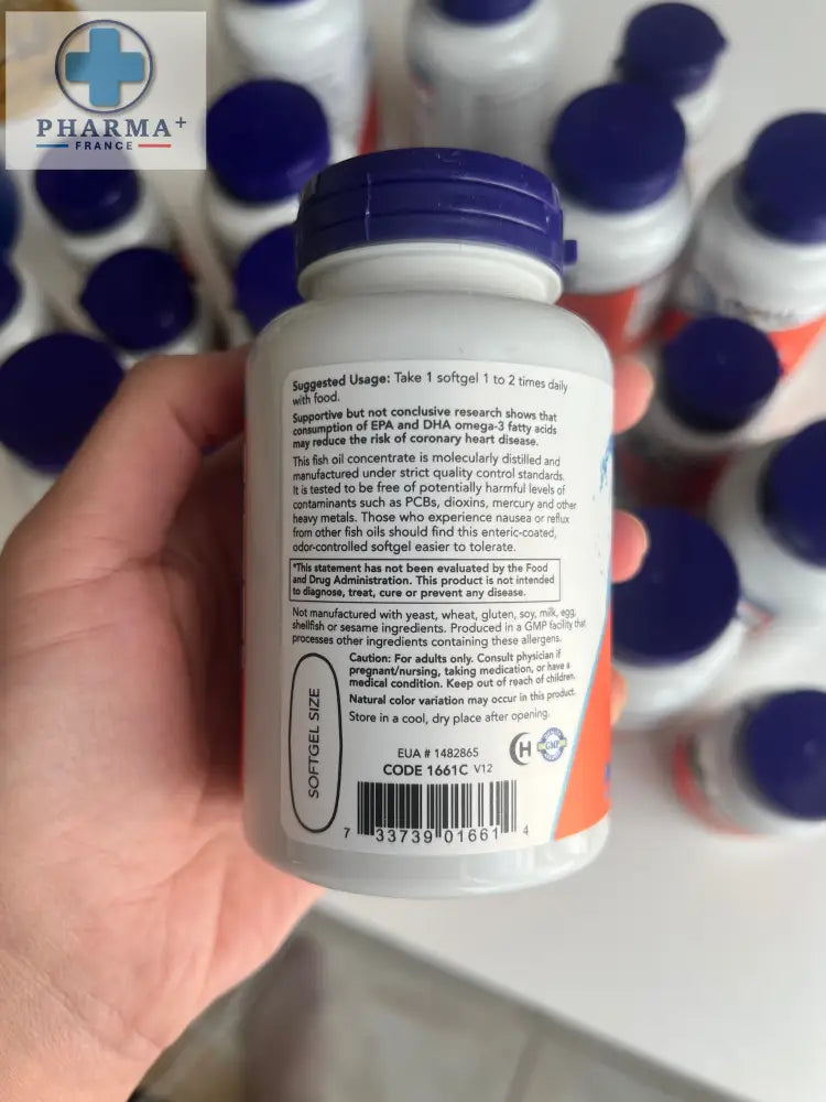 Ultra Omega-3 – NOW Foods (90 capsules molles)
