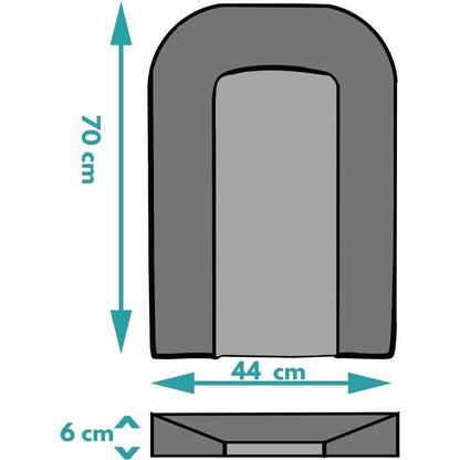 Wickelauflage - LOOPING - BCLPG - Schaumstoffunterlage - Gletscherblau