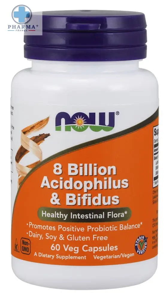 8 Billion Acidophilus & Bifidus – NOW Foods
