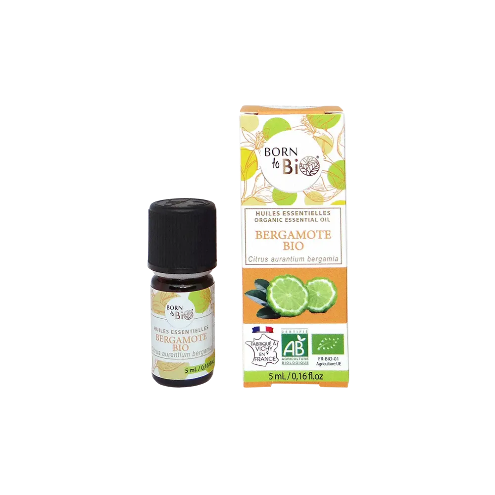 HUILE ESSENTIELLE BERGAMOTE CERTIFIÉE BIO 5 ML