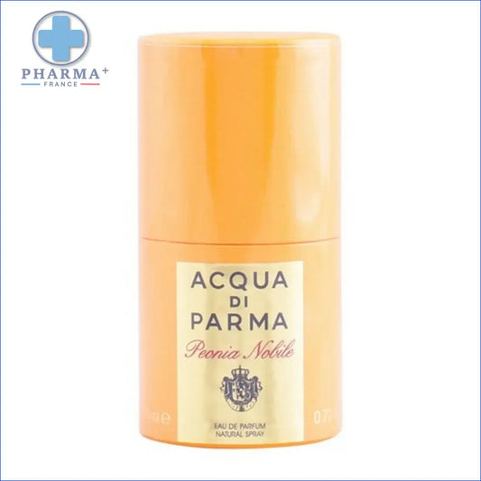 Flacon orange de Acqua di Parma Peonia Nobile, parfum femme peonia, groupe Nobélis