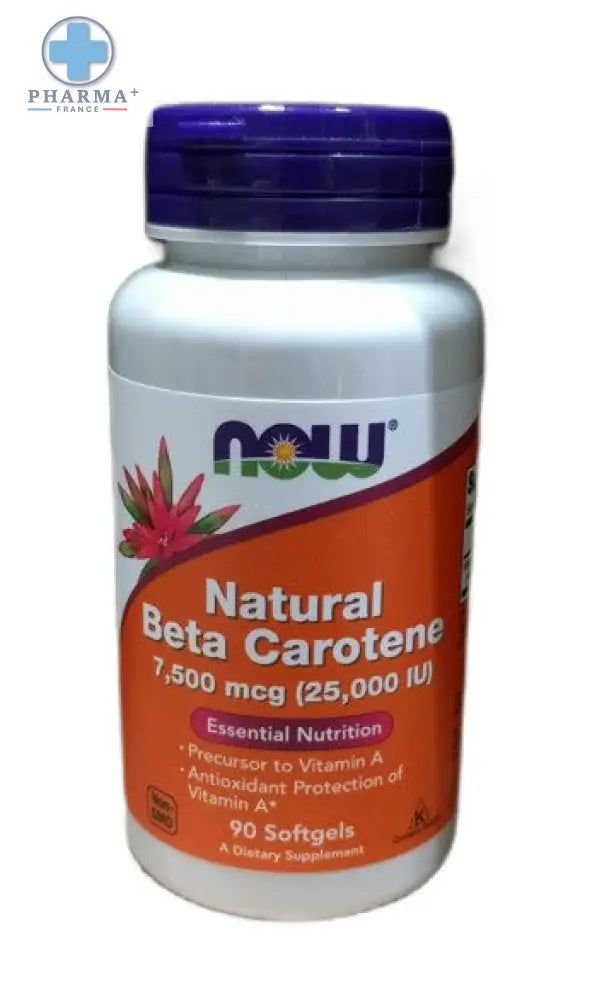 Beta Carotene Naturel – NOW Foods