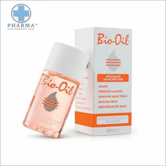 Bouteille Bio-Oil soin cicatrices et vergetures 60 ml avec packaging, par Groupe Nobélis