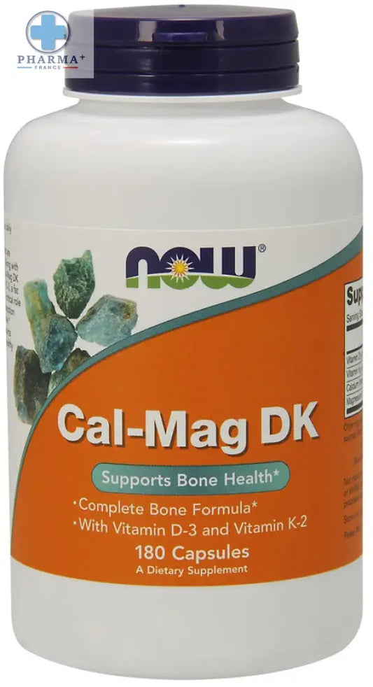 Cal-Mag DK 180 caps – NOW Foods