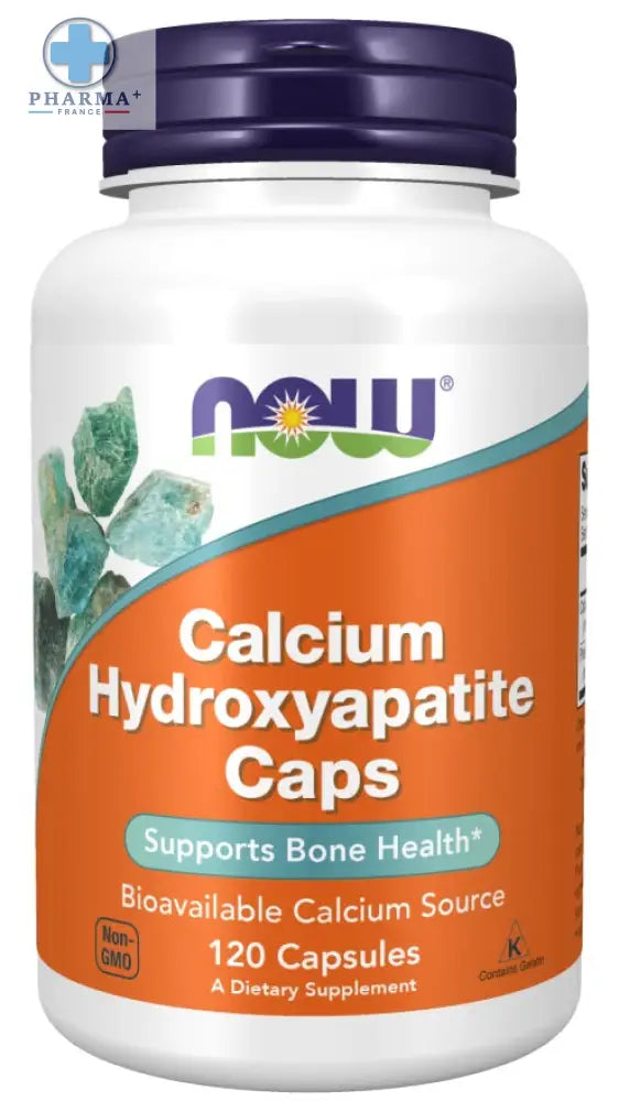Calcium Hydroxyapatite 120 caps – NOW Foods