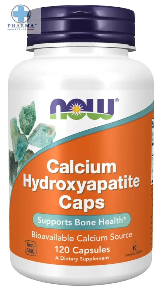 Calcium Hydroxyapatite 120 caps – NOW Foods