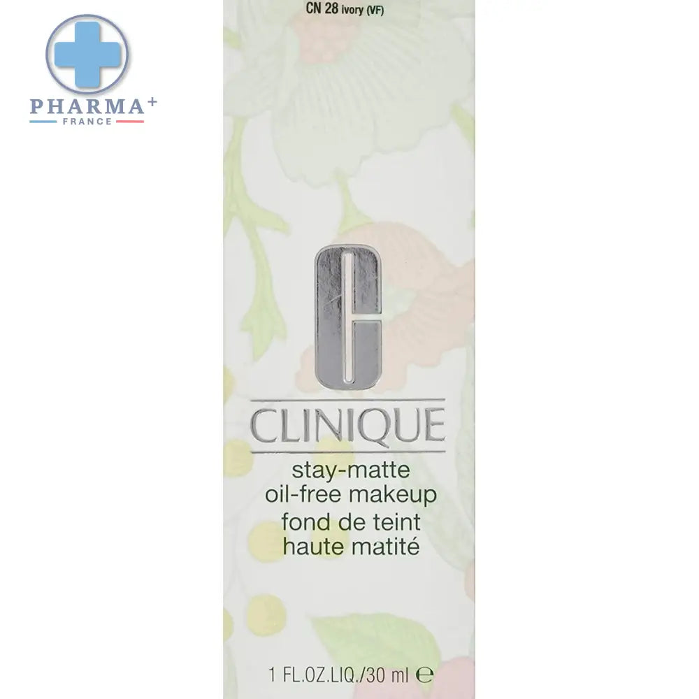 Clinique Stay-Matte Oil-Free liquide stay-matte 30 ml en ivoire CN 28