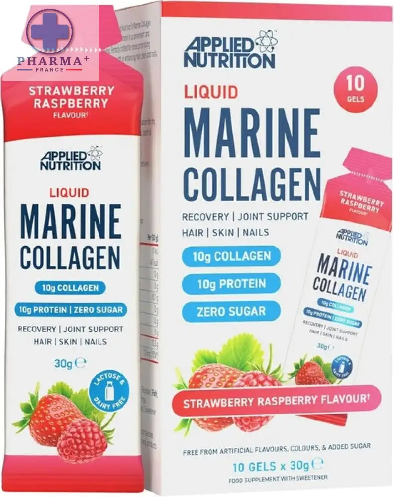 Collagène Marin Liquide Fraise-Framboise 0.365kg – Applied Nutrition