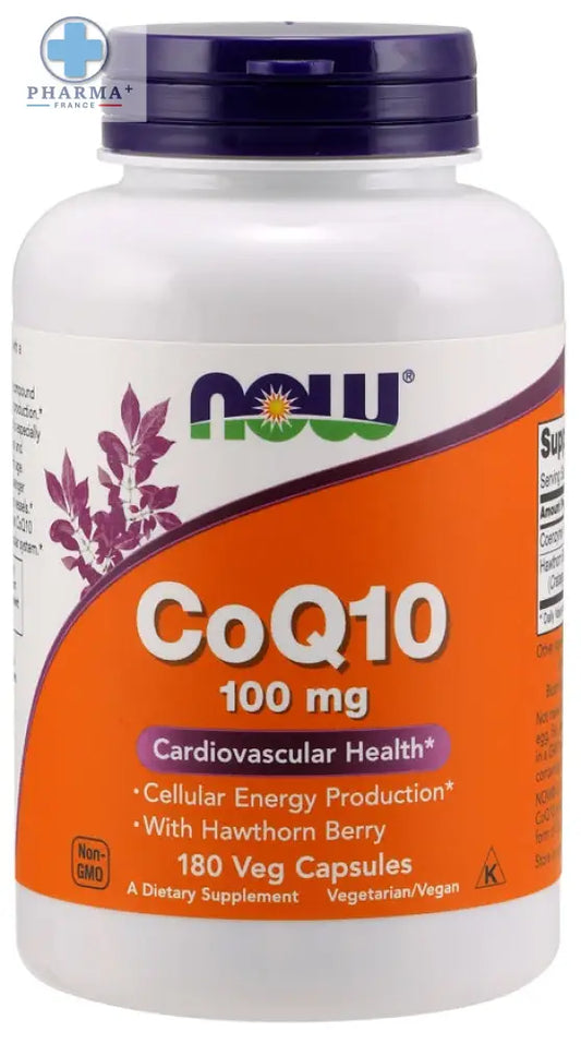 CoQ10 avec Hawthorn Berry – NOW Foods