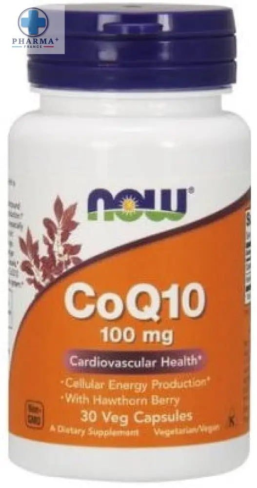 CoQ10 avec Hawthorn Berry – NOW Foods