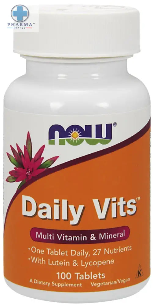 Daily Vits 100 tabs – NOW Foods