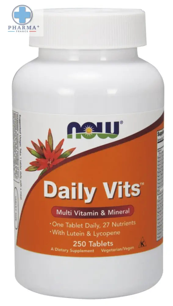 Daily Vits 250 tabs – NOW Foods
