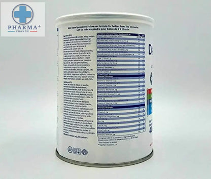 Danalac Goat Milk Follow-On Formula 400g Stage 2 Baby Milk Powder for Infants and Toddlers Age 6-12 Months (Pack of 2)-1