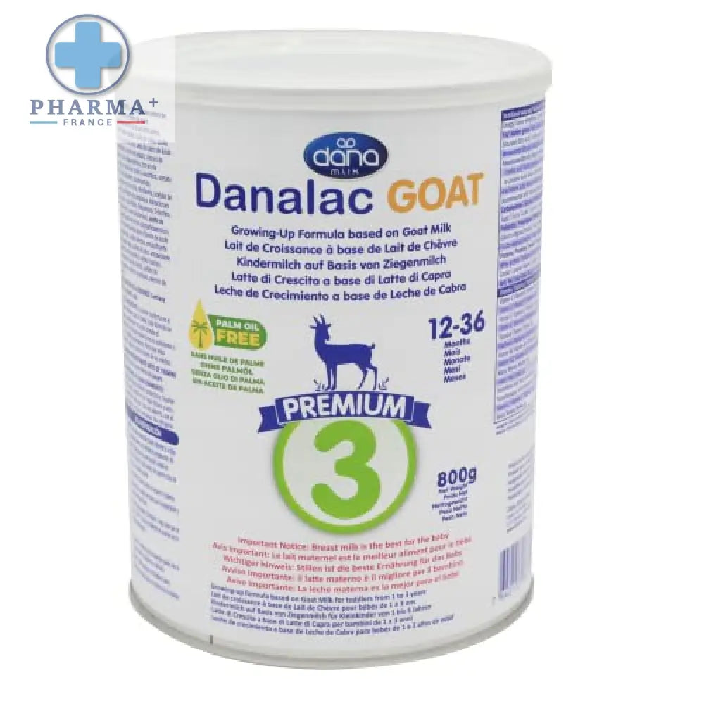 Danalac Goat Milk Growing Up Formula Stage 3 - 800g (Pack of 1)-0