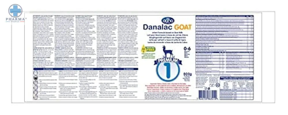 Danalac Goat Milk Infant Formula 800g Stage 1 Baby Milk Powder for Infants and Toddlers Age 0-6 Months (Pack of 1)-2