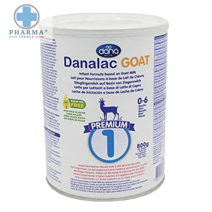 Danalac Goat Milk Infant Formula 800g Stage 1 Baby Milk Powder for Infants and Toddlers Age 0-6 Months (Pack of 1)-0