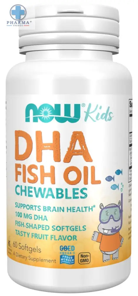 DHA Enfants Fish Oil Chewables – NOW Foods